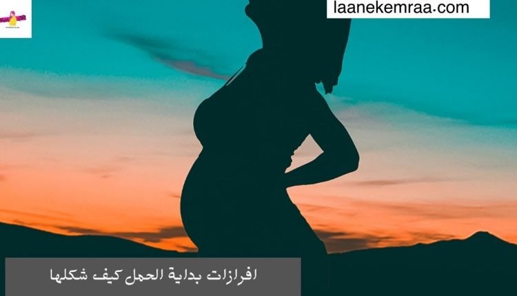 افرازات بداية الحمل كيف شكلها