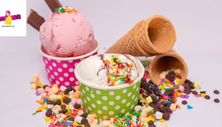 طريقة عمل الايس كريم