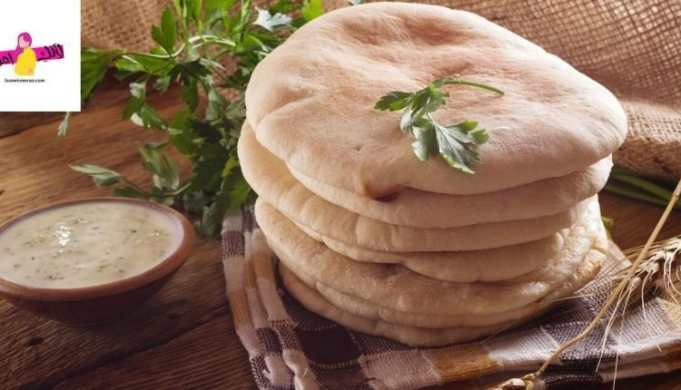 طريقة عمل العيش الشامي