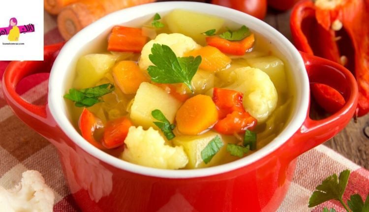 طريقة عمل شورة الخضار