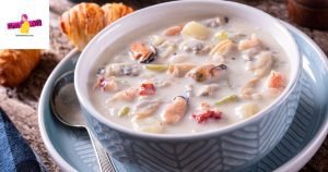 طريقة عمل شوربة السي فود
